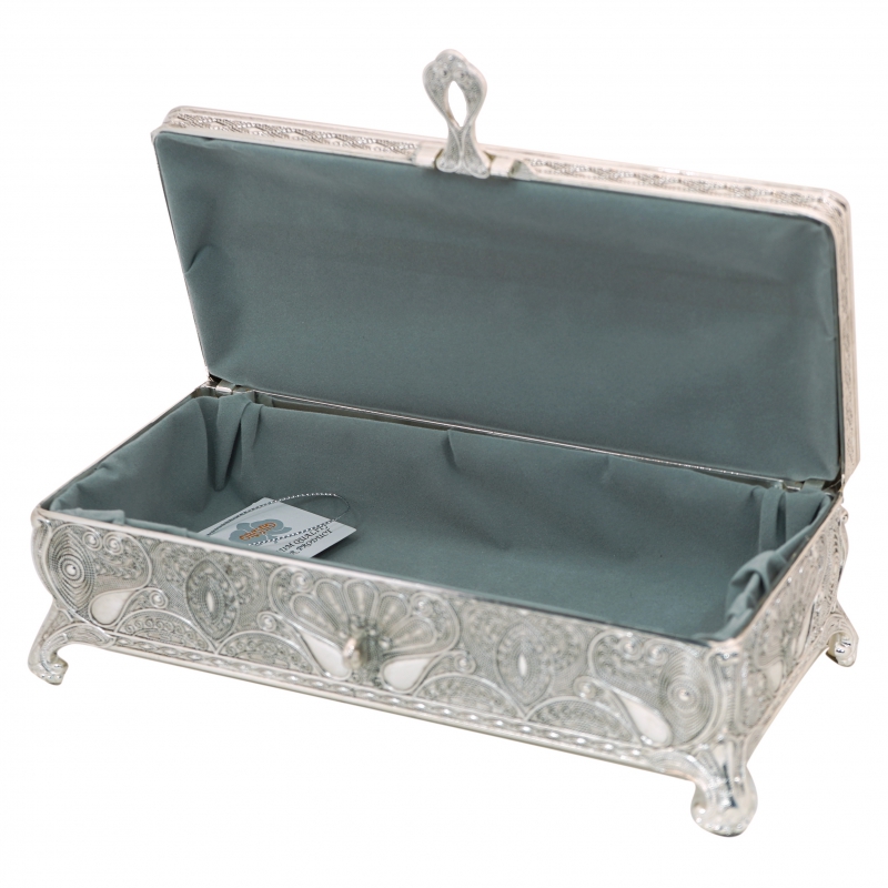 Զարդատուփ Մեխյորե AH-1629 Արծաթ 2